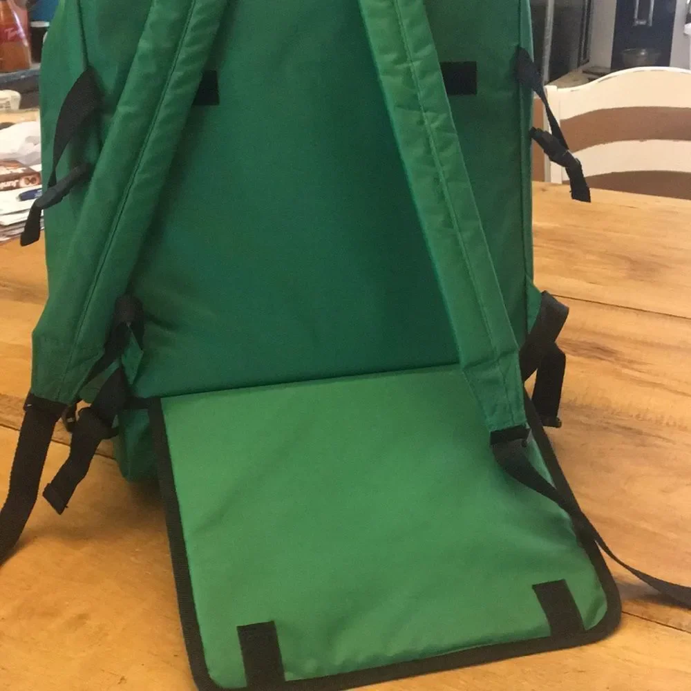 Jameson Green Travel Backpack with wheels and a retractable handle